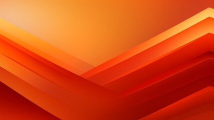 Wall Mural - orange abstract background with intersecting lines and zigzags.