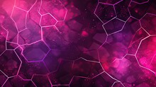 A Pink And Purple Fractal Background With Dark Lights In It