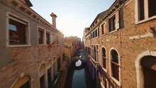 Venice City Italy Travel Landscape Architecture Of Europe Footage