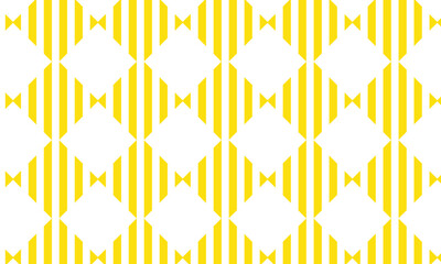 Wall Mural - abstract seamless repeatable yellow rectangle line pattern.
