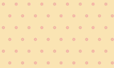 Wall Mural - abstract seamless repeatable pink flower pattern.