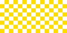 Sunny Yellow Checkerboard Pattern Background, Bright Yellow And White Squares Combine In A Checkerboard Pattern, Evoking A Sunny And Cheerful Atmosphere