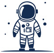 Astronauta ilustracja
