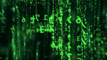 binary code background