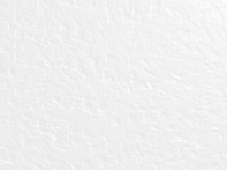 Sticker - Abstract clean white texture wall 3d rendering illustration. Rough structure surface as paper, plaster or cement background for text space creative design artwork.