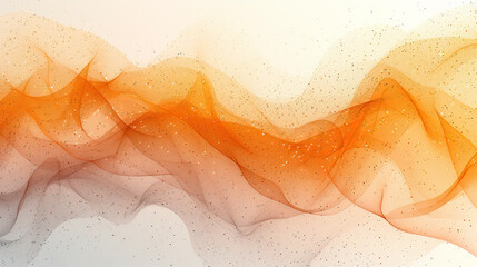 Wall Mural - Abstract Orange and White Background With Dots