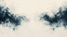  Watercolor Texture With Abstract Washes And Blended Color Splashes On The White Paper Background, Copy Space, 16:9