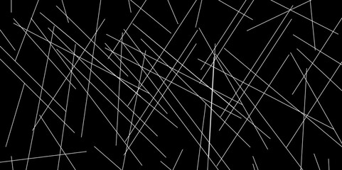 Abstract line background. abstract white lines with black background creative and geometric shape with black luxury pattern and paper texture design in illustration with white line background.