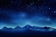 © KerXing - Starry night sky background with the Milky Way stretching across