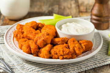 Poster - Homemade Spicy Buffalo Chicken Wings