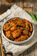 Canvas Print - Spicy Deep Fried Korean Chicken