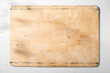 © Bidwell Studio - Bakery board on white plaster background