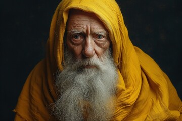 Wall Mural - Portrait of an old Patriarch, Bible story.