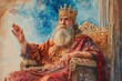 Painting of king Solomon.