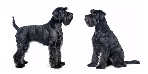 Poster - Dog Black Russian Terrier