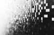 abstract matrix black background in the style of light gray and white Generative AI
