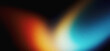 © Enso - Grainy gradient background blue yellow red abstract glowing color wave black backdrop glowing vibrant dark noise texture banner design