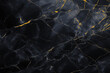 Surface of black marble abstract stone texture with gold veins dark-gray tone. For wallpaper, banner, background design images