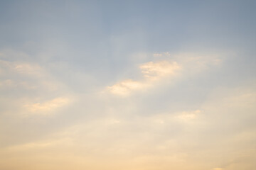 Wall Mural - beautiful sky sunset for background.