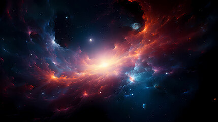 Wall Mural - space background, cosmic science, astronomy background