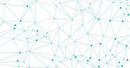 abstract geometric background. plexus mesh backdrop molecular. connected dots. vector illustration