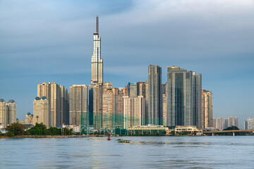 Canvas Print - Awesome Ho Chi Minh City skyline, Vietnam