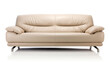© Yuwarin - beige sofa isolated on white background