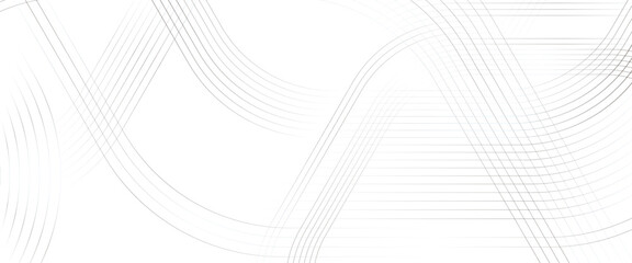 Wall Mural - vector abstract geometric white transparent background with circle shape, modern white abstract mode