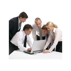 Professional_business_team_collaborating_on_softwar