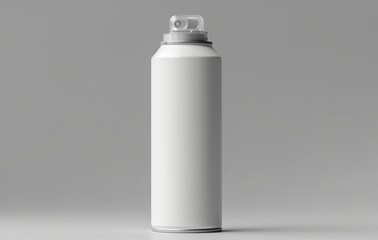 Poster - Spray Paint Mockup isolated on gray background