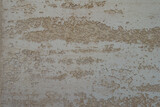 Fototapeta  - Closeup of beige semi-smooth wall with stucco lace finish