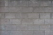 © Anna - Backdrop - wall made of gray concrete masonry units