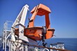 © Natalia - Rescue boat on the deck of a ferry