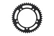 Photo of a bicycle sprocket on white background