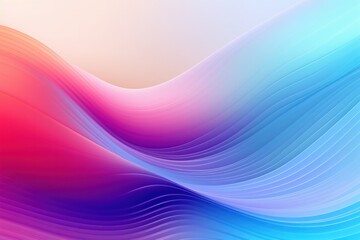 Wall Mural - abstract strip wave iridescent background