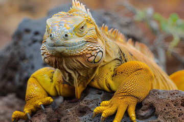 galapagos land iguana