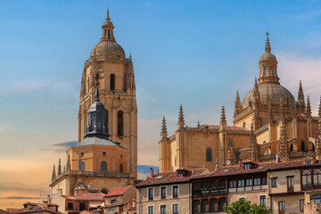 Canvas Print - Cathedral de Segovia, Segovia, Spain