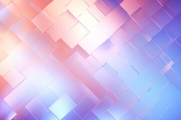 Wall Mural - Blue and Pink Abstract Background With Squares