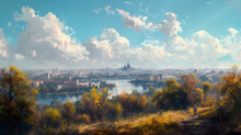 Landscape Of The Territory Of The City Of Kyiv 