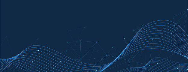 Abstract vector background. Futuristic technology style. Elegant background for business tech presentations.