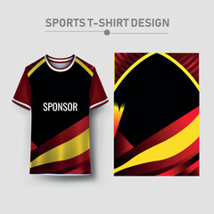 Wall Mural - Sports jersey and sports jersey background