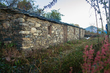 Channi: Traditional Stone Hut, A Roof Beneath The Stars In Uttarakhand's Garhwal Himalayan Region, India