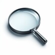 © Mo Stock - magnifying glass isolated on white background