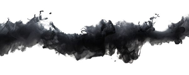 black watercolor splash texture - high-quality transparent png