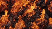 Fire Over Coals Texture