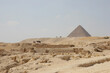 Giza pyramid complex, Egypt. One of Seven Wonders of the World.