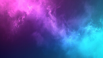 Wall Mural - ethereal purple and blue smoke swirling on a dark background, creating a mysterious and artistic eff
