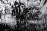 Fototapeta Uliczki - Transparent Plastic Film Wrap Overlay Texture Background