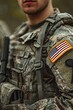 © Евгений Федоров - Veterans Day. US soldiers. The U.S. Army. The Armed Forces of the United States of America. A heartfelt thank you to our veterans for their service.