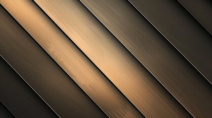 Canvas Print - Antique bronze color with templates metal texture soft lines tech gradient abstract diagonal background
